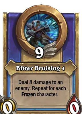 Bitter Bruising 4 Card Image