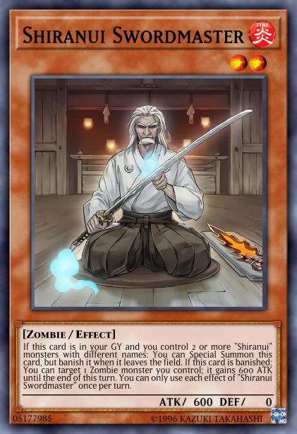 Shiranui Swordmaster Card Image