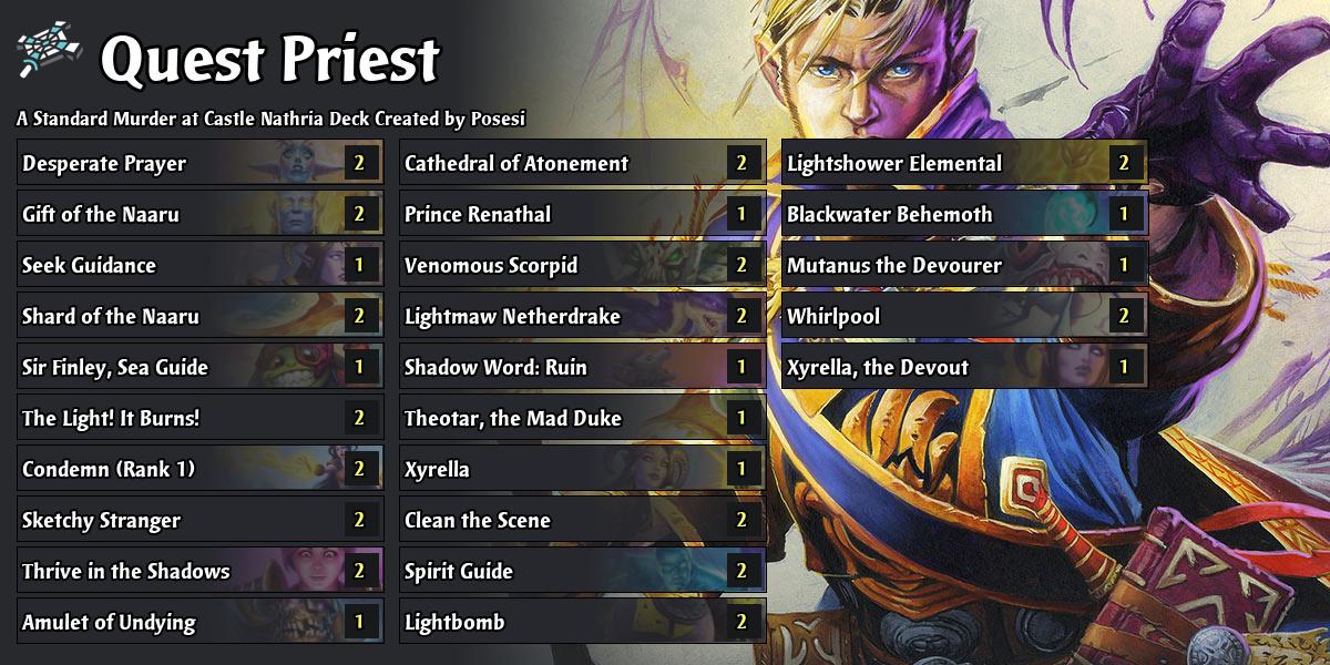 Posesi Posesi's Quest Priest - Grandmasters: Last Call Playoffs - Murder at ...