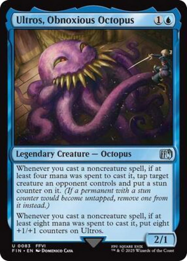 Ultros, Obnoxious Octopus Card Image