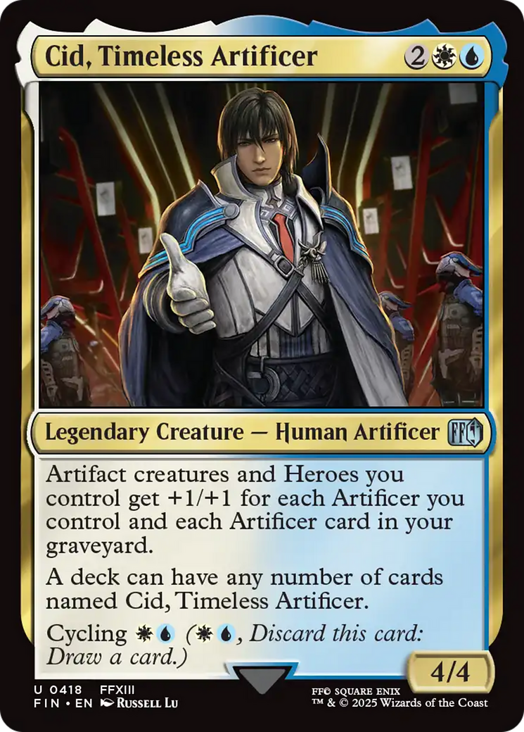 Cid, Timeless Artificer Card Image