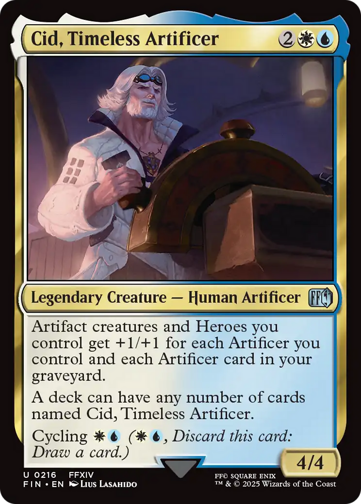 Cid, Timeless Artificer Card Image