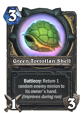 Green Tortollan Shell Card Image