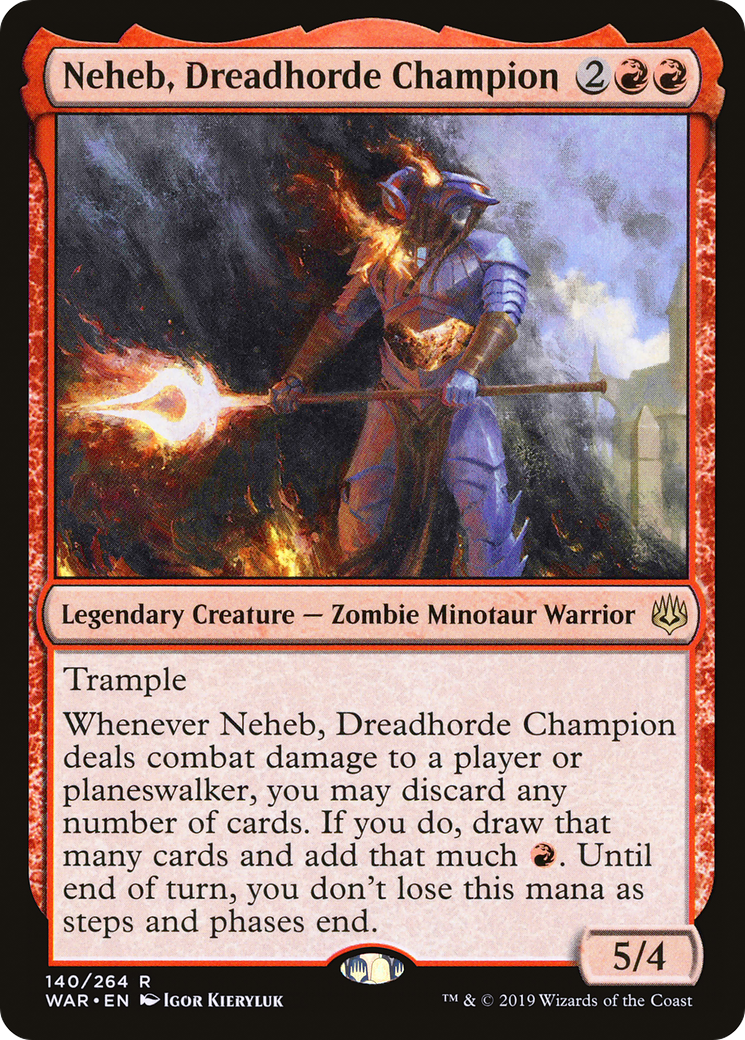 Neheb, Dreadhorde Champion Card Image