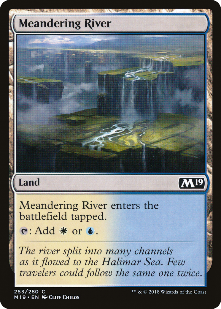 Meandering River Card Image