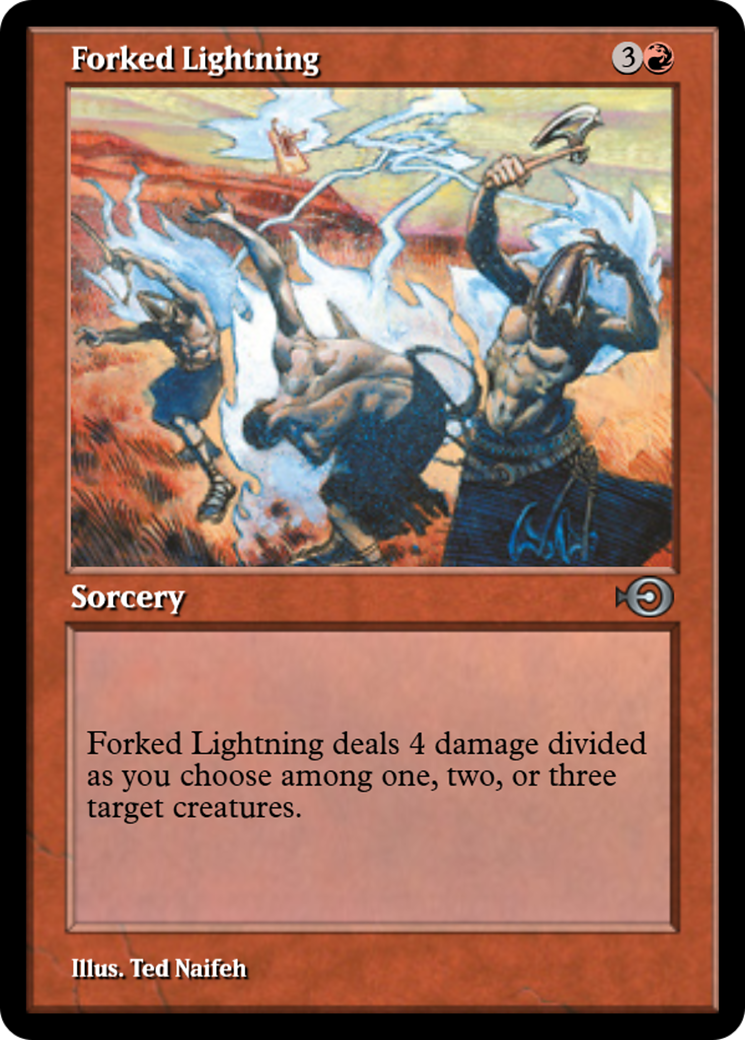 Forked Lightning Card Image