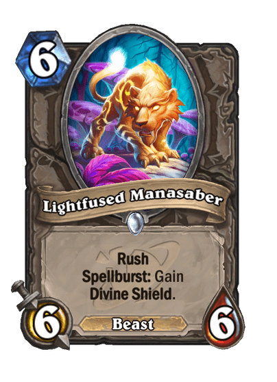 Lightfused Manasaber Card Image