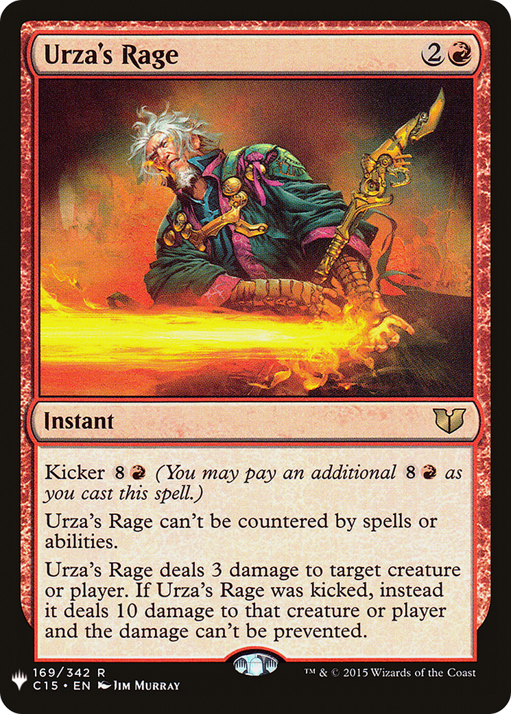 Urza's Rage Card Image