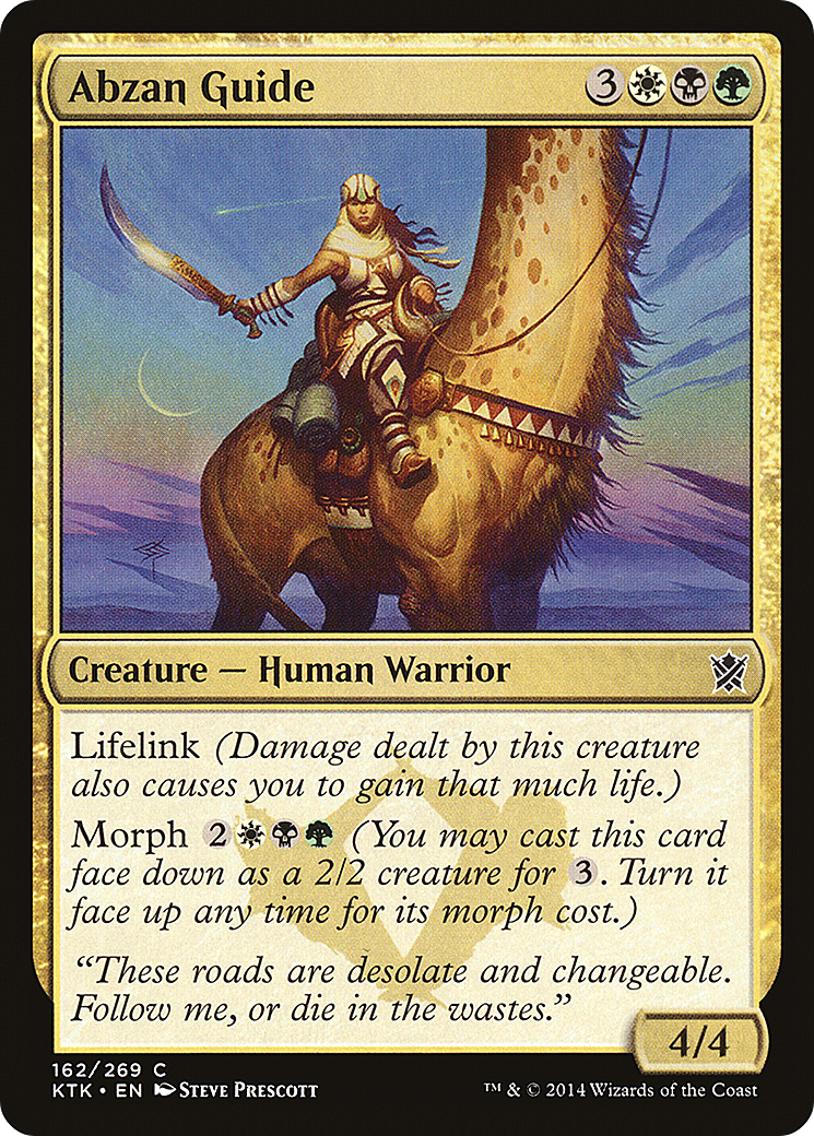 Abzan Guide Card Image