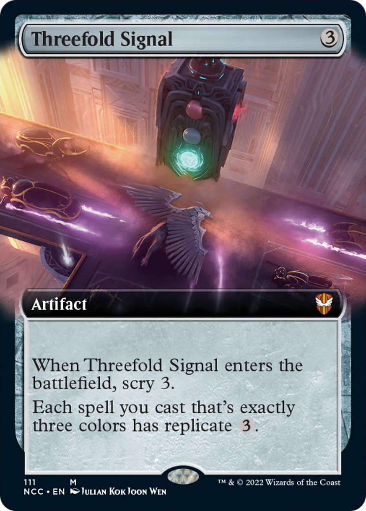 Threefold Signal Card Image