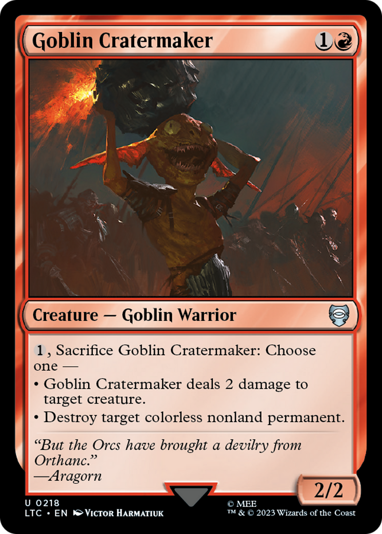 Goblin Cratermaker Card Image