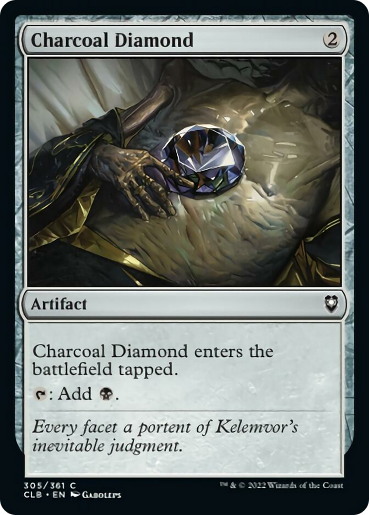Charcoal Diamond Card Image