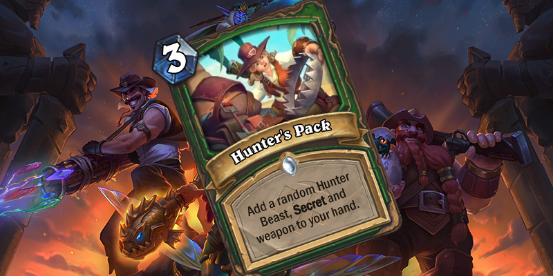 Uldum Hunter Card Reveal - Hunter's Pack