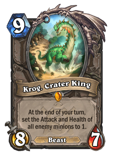 Krog, Crater King Card Image