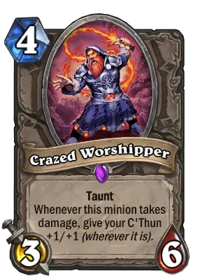 Crazed Worshipper Card Image