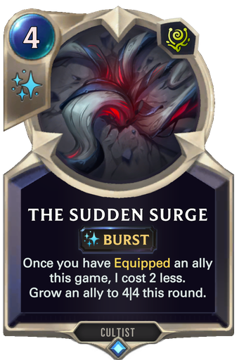 The Sudden Surge Card Image