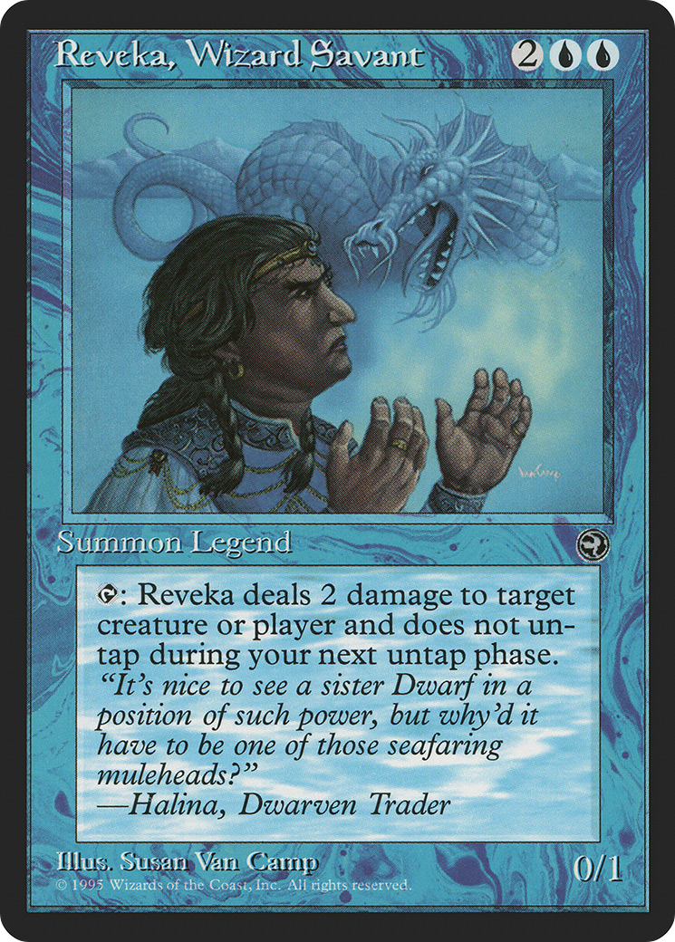 Reveka, Wizard Savant Card Image