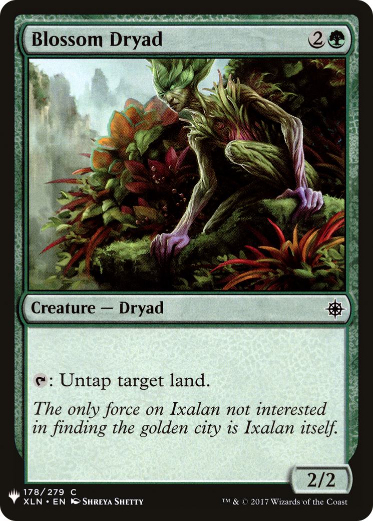Blossom Dryad Card Image