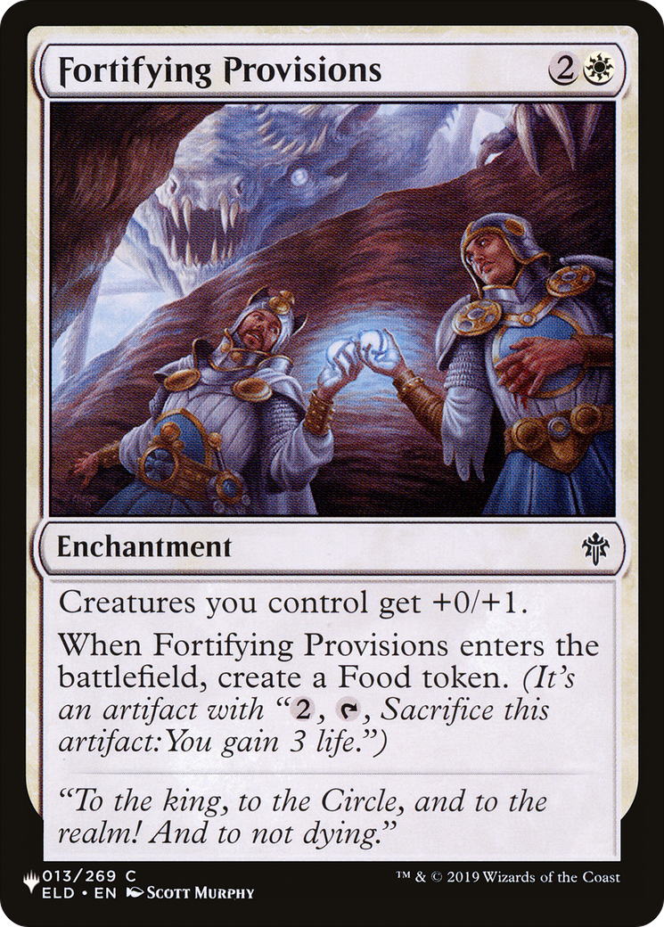 Fortifying Provisions Card Image