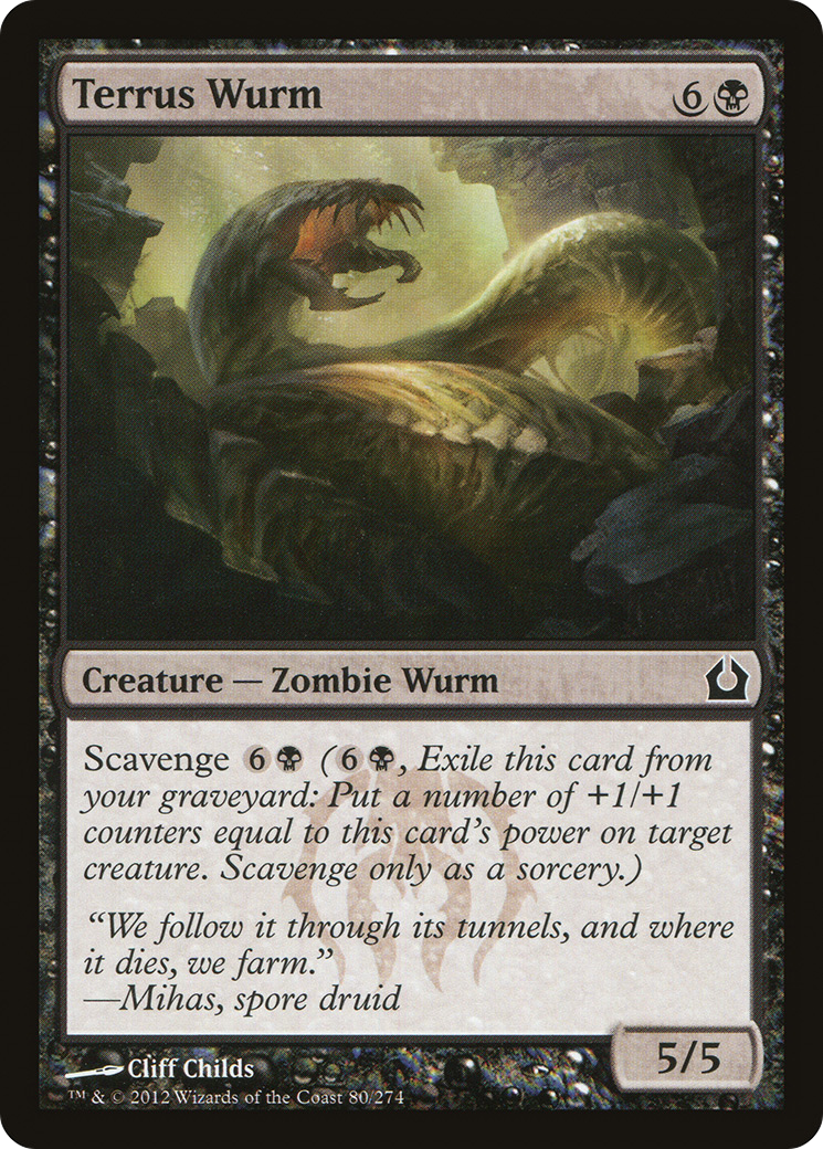 Terrus Wurm Card Image