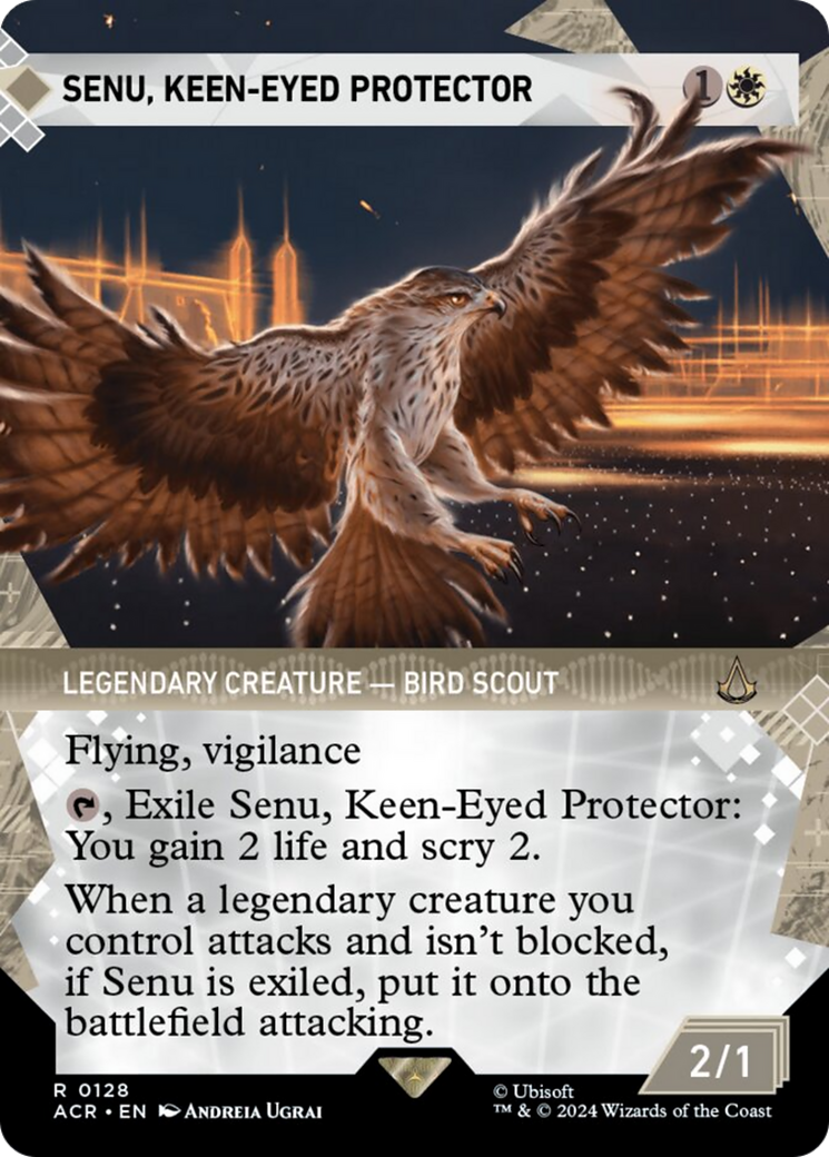 Senu, Keen-Eyed Protector Card Image