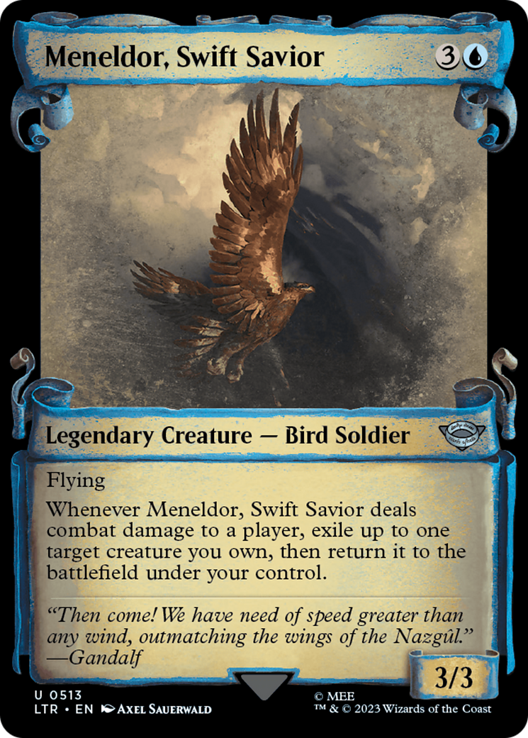 Meneldor, Swift Savior Card Image