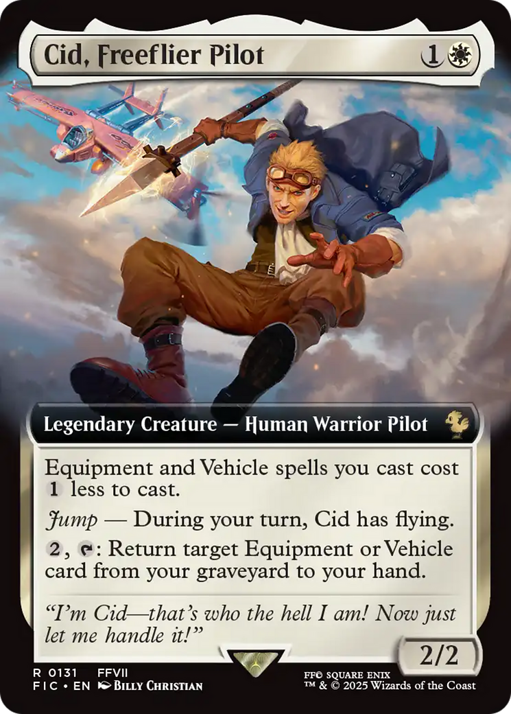 Cid, Freeflier Pilot Card Image