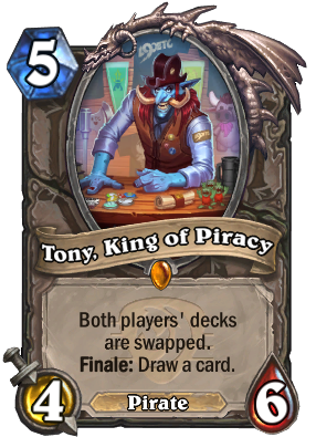 Tony, King of Piracy Card Image