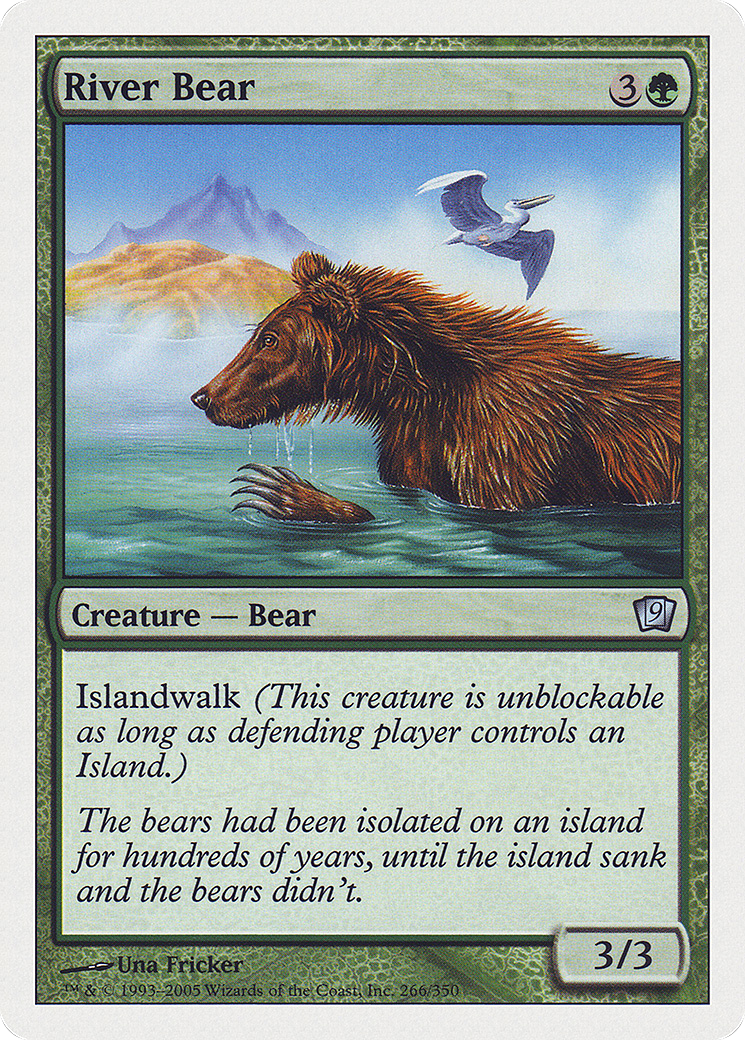 River Bear Card Image