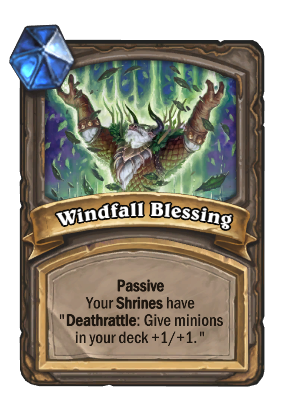 Windfall Blessing Card Image