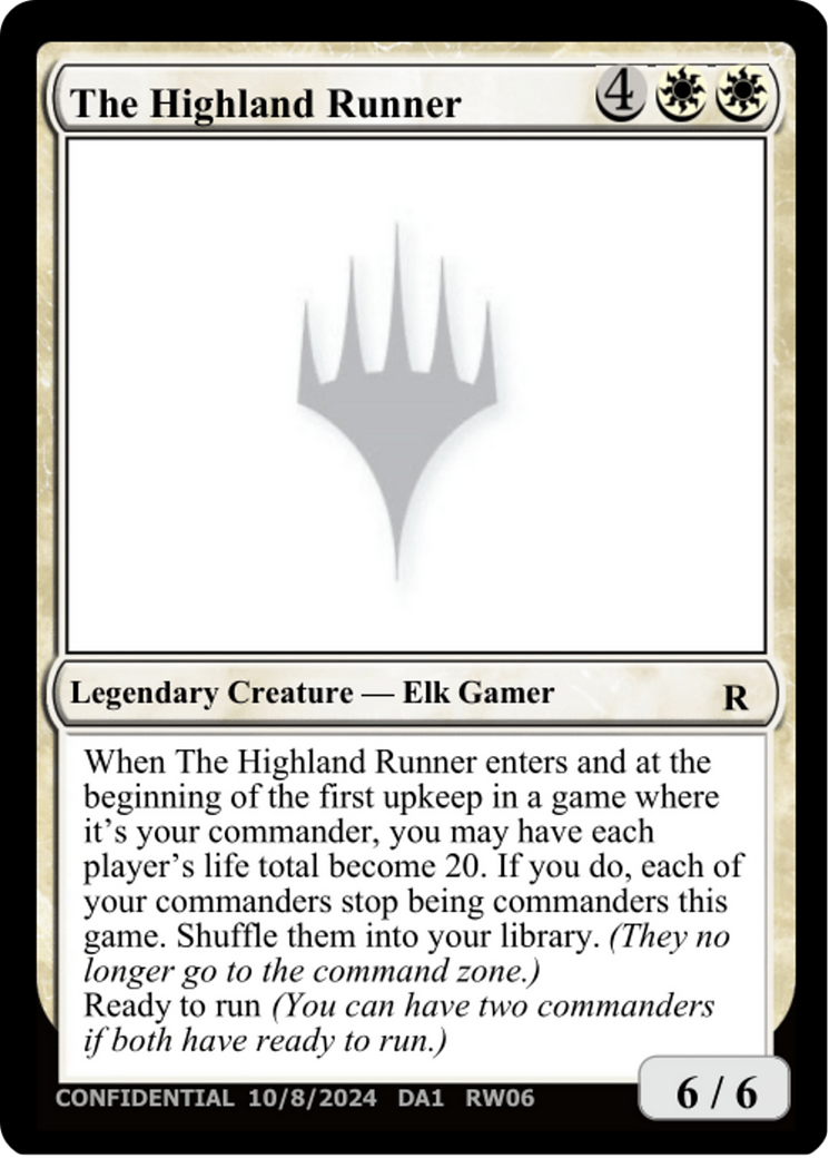 The Highland Runner Card Image
