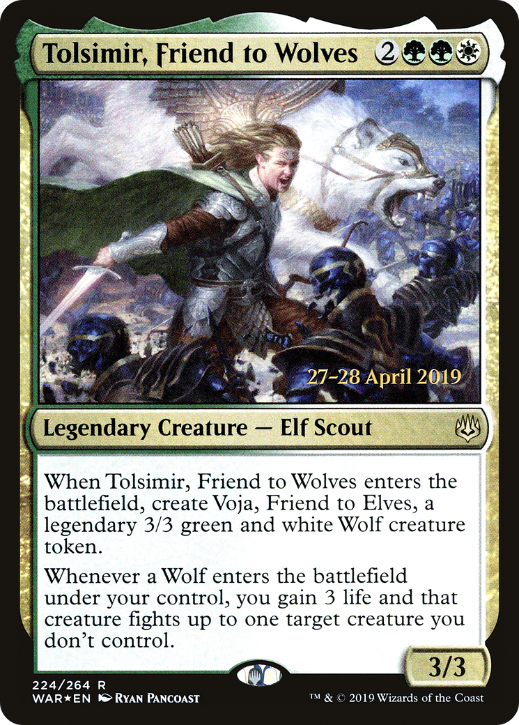 Tolsimir, Friend to Wolves Card Image