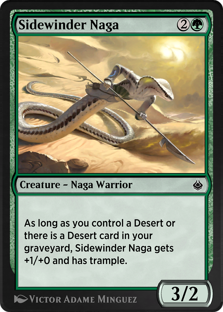 Sidewinder Naga Card Image