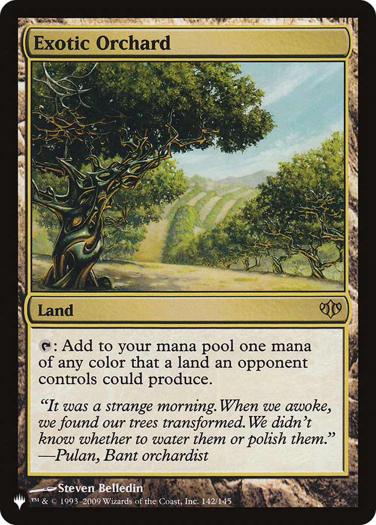 Exotic Orchard Card Image