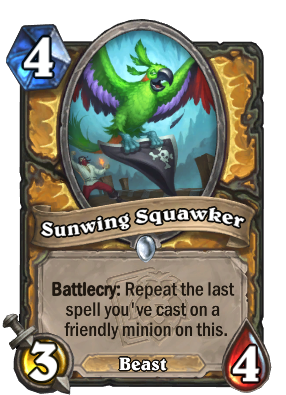 Sunwing Squawker Card Image