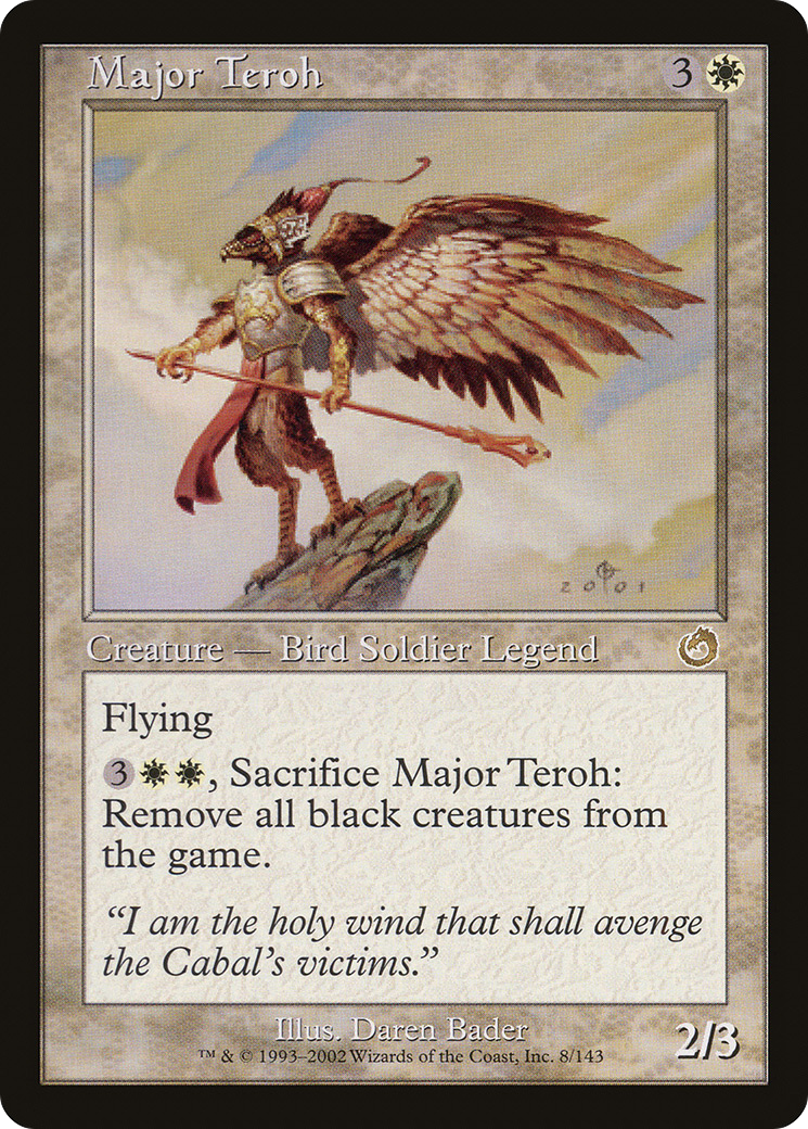 Major Teroh Card Image