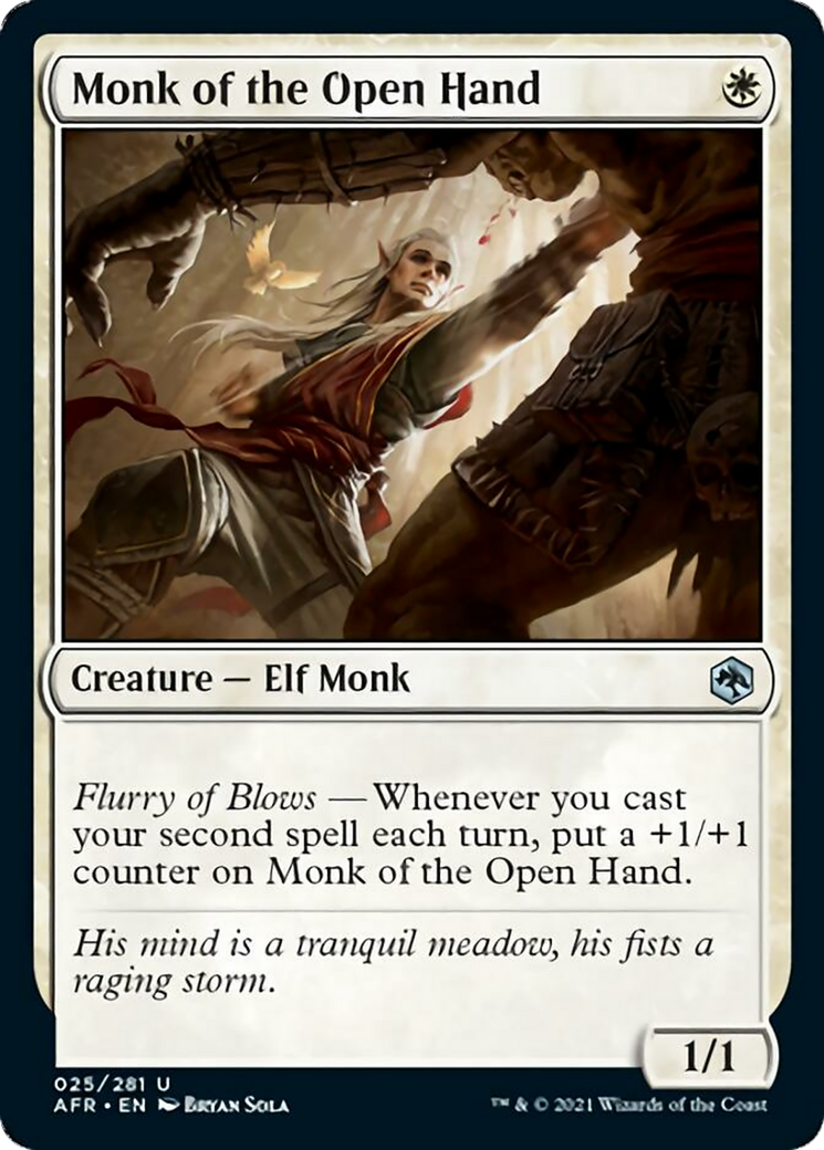 Monk of the Open Hand Card Image