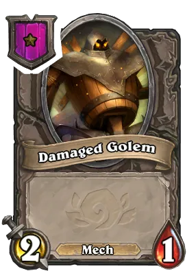 Damaged Golem Card Image