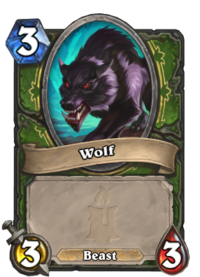 Wolf Card Image