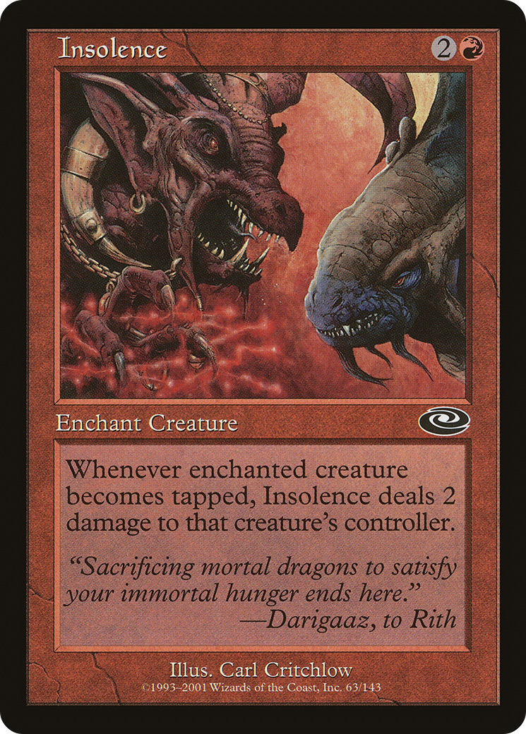 Insolence Card Image