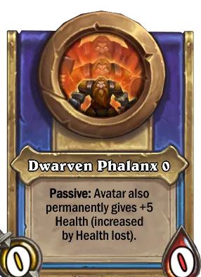 Dwarven Phalanx {0} Card Image