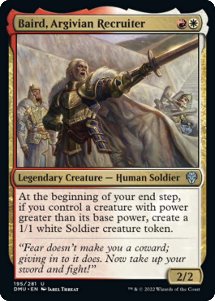 Baird, Argivian Recruiter Card Image