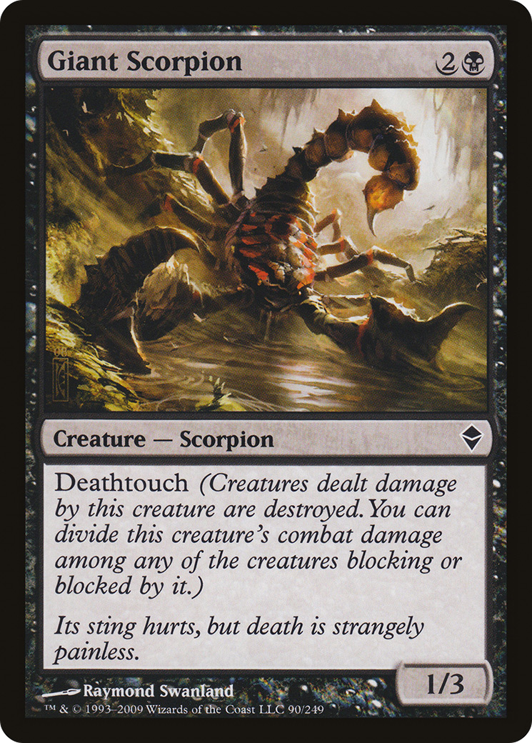 Giant Scorpion Card Image