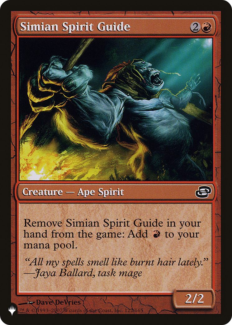 Simian Spirit Guide Card Image