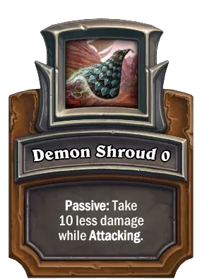 Demon Shroud {0} Card Image