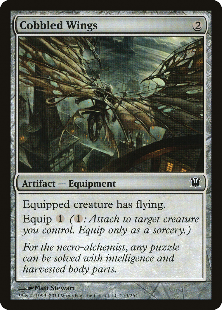 Cobbled Wings Card Image