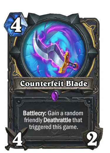 Counterfeit Blade Card Image