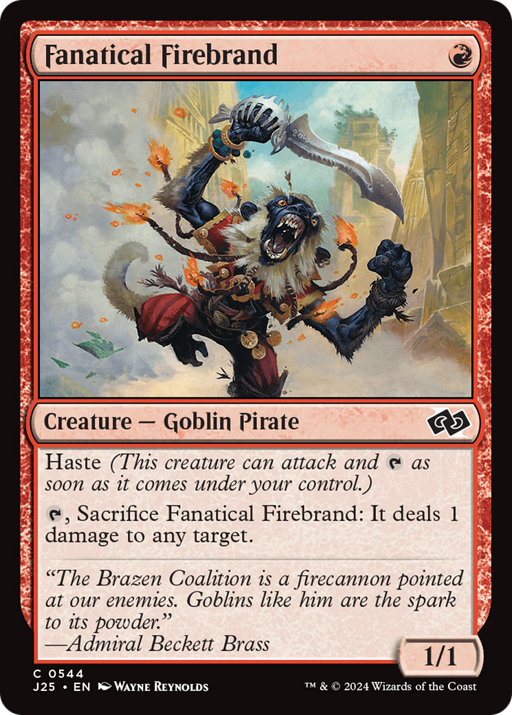 Fanatical Firebrand Card Image