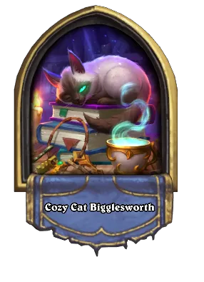 Cozy Cat Bigglesworth Card Image