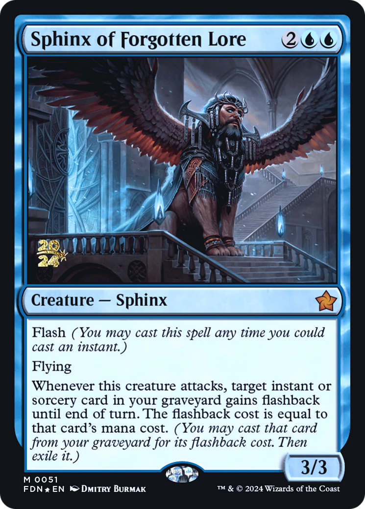 Sphinx of Forgotten Lore Card Image